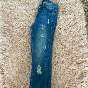 Ripped Skinny Jeans Size 4/5